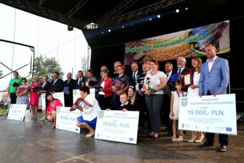 Punktem kulminacyjnym Wojewódzkich Dożynek w Paczkowie było wręczenie nagród w konkursie "Piękna Wieś Opolska" w kategoriach "Najpiękniejsza Wieś" i „Najlepszy projekt odnowy wsi”.